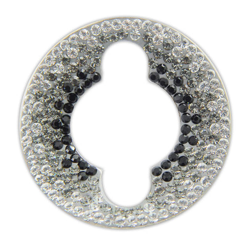 Diamond Round Shaped Pendant in 935 Pendant